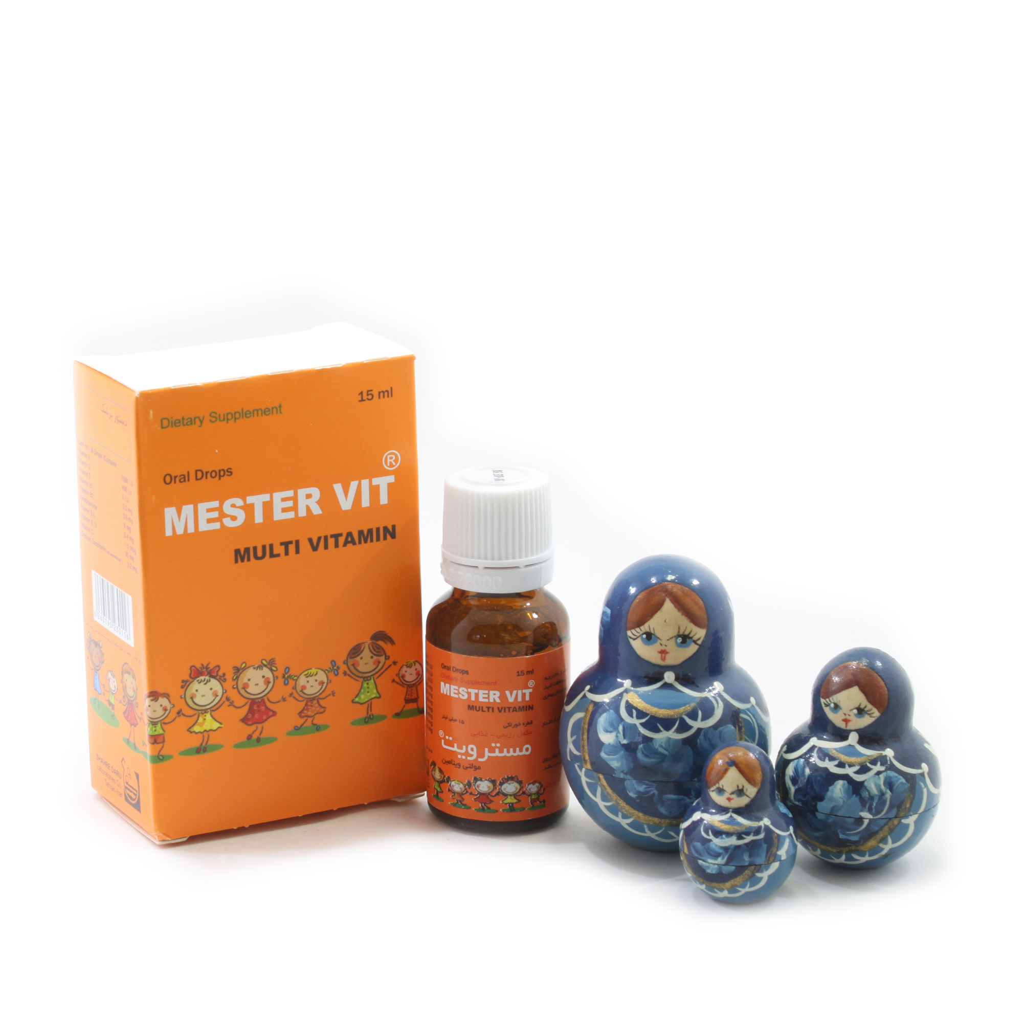 قطره خوراکی مولتی ویتامین مسترویت MESTER VIT ORAL DROPS